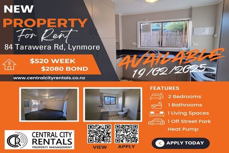 Photo of property in 84b Tarawera Road, Lynmore, Rotorua, 3010