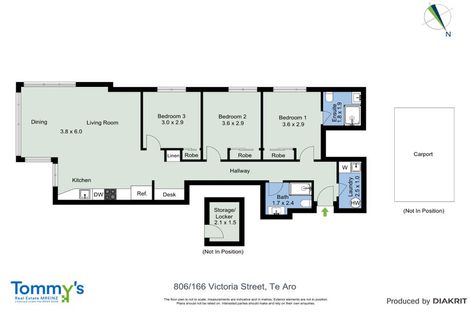 Photo of property in Vsp South, 806/168 Victoria Street, Te Aro, Wellington, 6011