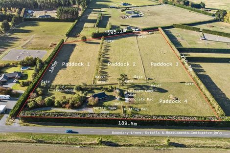 Photo of property in 810 Hoskyns Road, West Melton, Christchurch, 7675