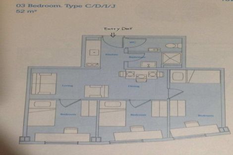 Photo of property in Empire Apartments, 1520/21 Whitaker Place, Grafton, Auckland, 1010