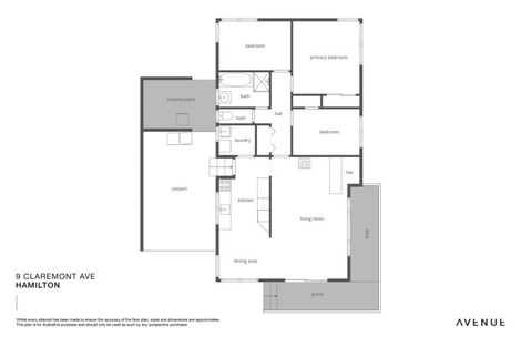 Photo of property in 9 Claremont Avenue, Chartwell, Hamilton, 3210
