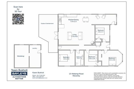 Photo of property in 23 Waitangi Road, Waverley, 4592