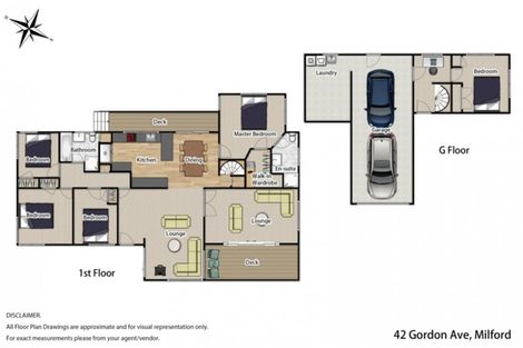 Photo of property in 42 Gordon Avenue, Milford, Auckland, 0620