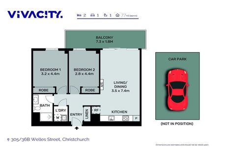Photo of property in The Foundry, 305/36b Welles Street, Christchurch Central, Christchurch, 8011