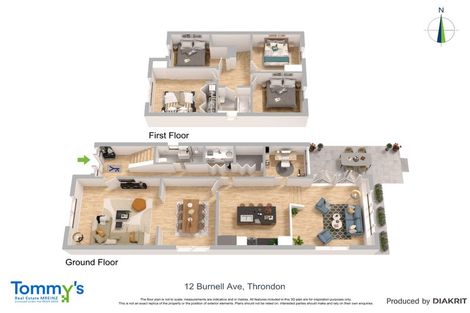 Photo of property in 12 Burnell Avenue, Thorndon, Wellington, 6011