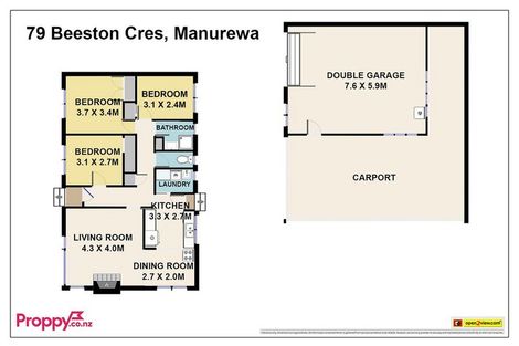 Photo of property in 79 Beeston Crescent, Manurewa, Auckland, 2102