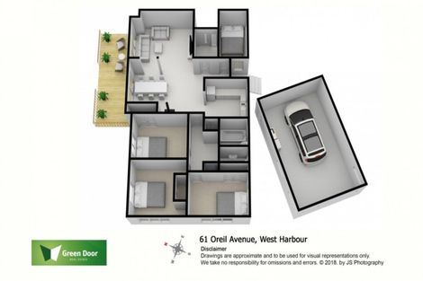 Photo of property in 61 Oreil Avenue, West Harbour, Auckland, 0618