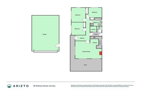 Photo of property in 35 Witham Street, Hornby, Christchurch, 8042