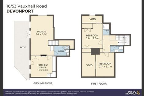 Photo of property in 16/53 Vauxhall Road, Devonport, Auckland, 0624