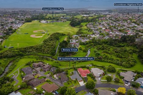Photo of property in 18 Lochend Place, Highland Park, Auckland, 2010