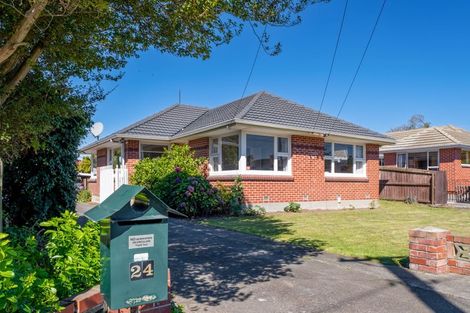 Photo of property in 24 Teesdale Street, Burnside, Christchurch, 8053