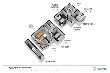 Photo of property in 31 Karo Drive, Te Aro, Wellington, 6011