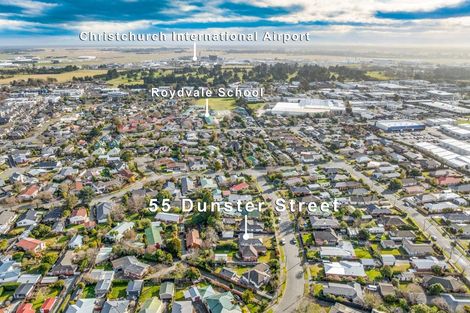 Photo of property in 55 Dunster Street, Burnside, Christchurch, 8053