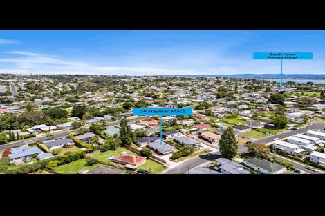Photo of property in 24 Hayman Place, Beach Haven, Auckland, 0626