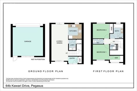 Photo of property in 64b Kawari Drive, Pegasus, 7612