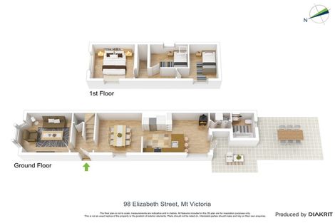 Photo of property in 98 Elizabeth Street, Mount Victoria, Wellington, 6011