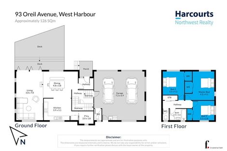 Photo of property in 93 Oreil Avenue, West Harbour, Auckland, 0618