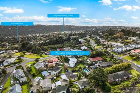 Photo of property in 7 Arcadia Crescent, Bayview, Auckland, 0629