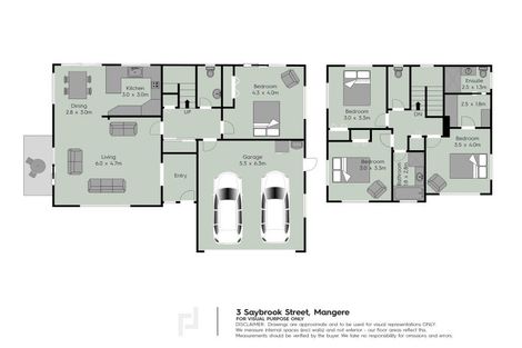 Photo of property in 3 Saybrook Place, Mangere, Auckland, 2022