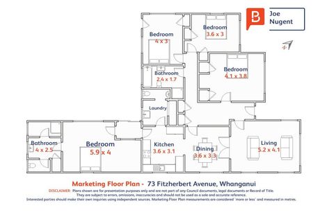 Photo of property in 73 Fitzherbert Avenue, Tawhero, Whanganui, 4501