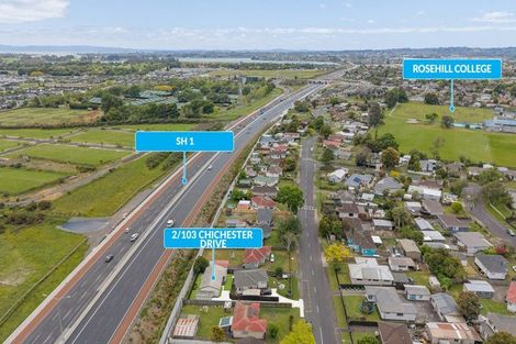 Photo of property in 2/103 Chichester Drive, Rosehill, Papakura, 2113