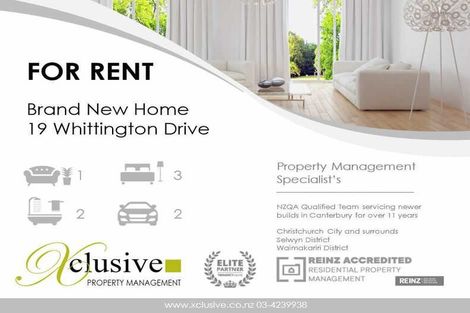 Photo of property in 19 Whittington Drive, Rolleston, 7615