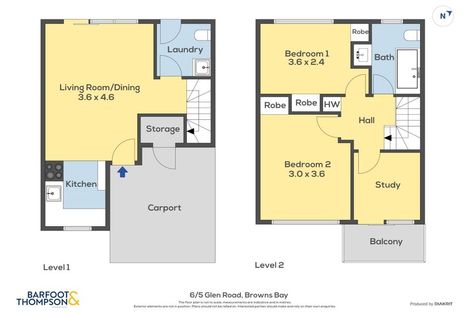 Photo of property in 6/5 Glen Road, Browns Bay, Auckland, 0630