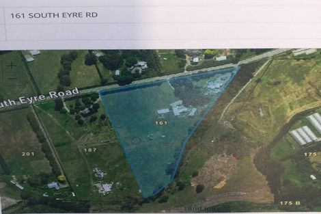 Photo of property in 161 South Eyre Road, Clarkville, Kaiapoi, 7692