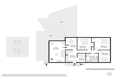 Photo of property in 33 Roseanne Road, Manurewa, Auckland, 2102