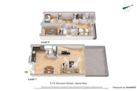 Photo of property in 5/74 Derwent Street, Island Bay, Wellington, 6023