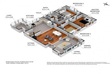 Photo of property in 64 Brandon Street, Featherston, 5710