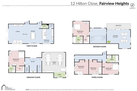Photo of property in 12 Hilton Close, Fairview Heights, Auckland, 0632
