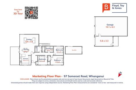 Photo of property in 97 Somerset Road, Springvale, Whanganui, 4501