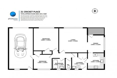Photo of property in 21 Cricket Place, Melville, Hamilton, 3206
