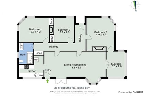 Photo of property in 26 Melbourne Road, Island Bay, Wellington, 6023