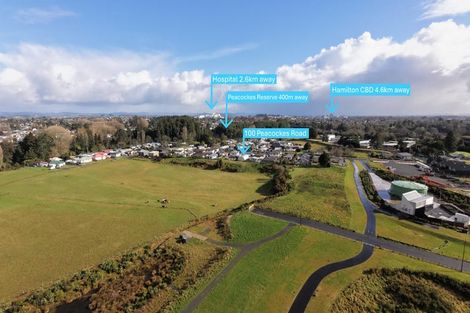 Photo of property in 100 Peacockes Road, Fitzroy, Hamilton, 3206