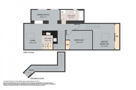 Photo of property in Courtenay Mews Apartments, 19/14 Alpha Street, Te Aro, Wellington, 6011