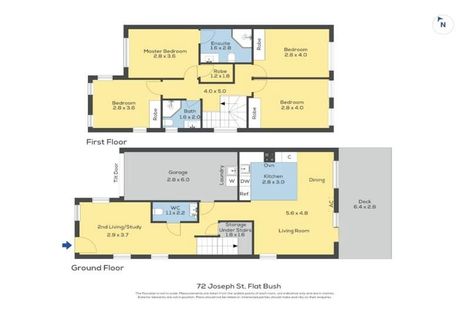 Photo of property in 72 Joseph Street, Flat Bush, Auckland, 2019