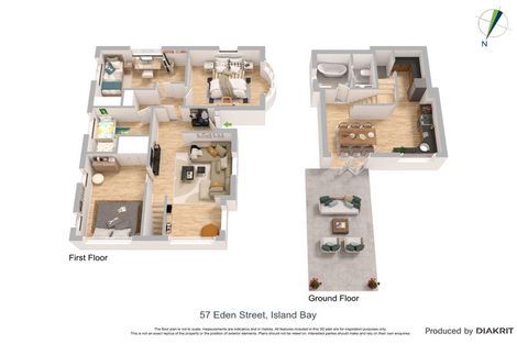 Photo of property in 57 Eden Street, Island Bay, Wellington, 6023