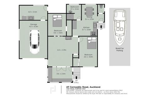 Photo of property in 69 Cornwallis Road, Cornwallis, Auckland, 0604