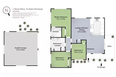 Photo of property in 1 Rixon Place, Te Atatu Peninsula, Auckland, 0610