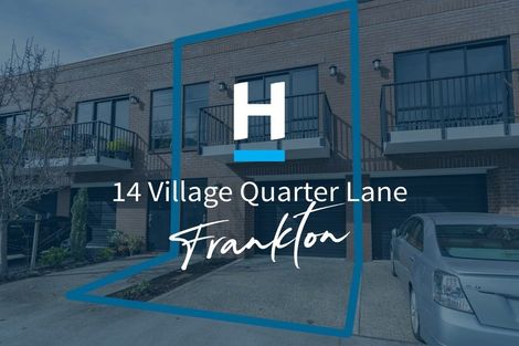 Photo of property in 14 Village Quarter Lane, Frankton, Hamilton, 3204