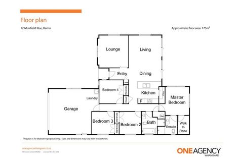 Photo of property in 12 Muirfield Rise, Te Kamo, Whangarei, 0112