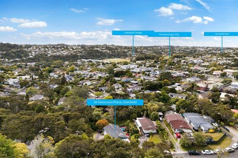 Photo of property in 30 Glencourt Place, Glenfield, Auckland, 0629