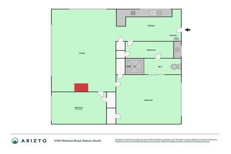 Photo of property in 1/154 Waimea Road, Nelson South, Nelson, 7010