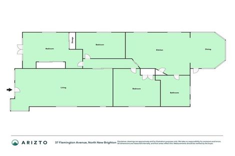 Photo of property in 37 Flemington Avenue, North New Brighton, Christchurch, 8083