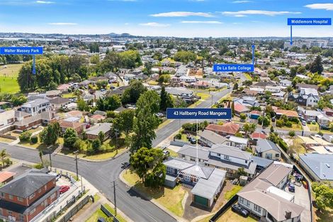 Photo of property in 43 Hallberry Road, Mangere East, Auckland, 2024