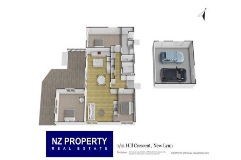 Photo of property in 1/11 Hill Crescent, New Lynn, Auckland, 0600