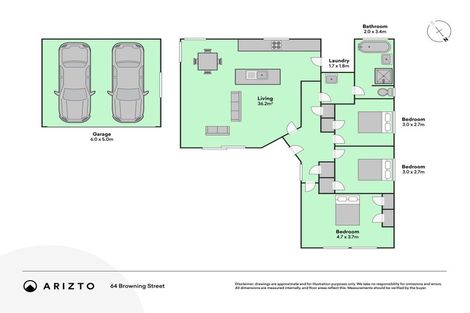 Photo of property in 64 Browning Street, Leamington, Cambridge, 3432