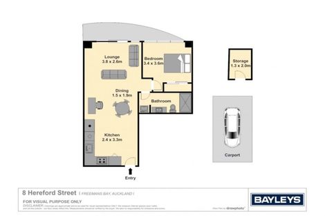 Photo of property in 1305/8 Hereford Street, Freemans Bay, Auckland, 1011